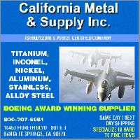 California Metal & Supply Inc: Aerospace Material Specialist