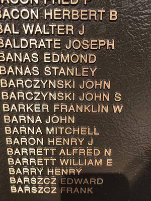 Family members listed who gave all.