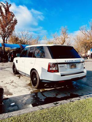 5% rear windows and 20% in the front windows!