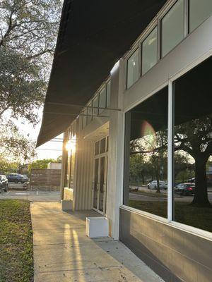 Dan Flavin Installation at Richmond Hall
