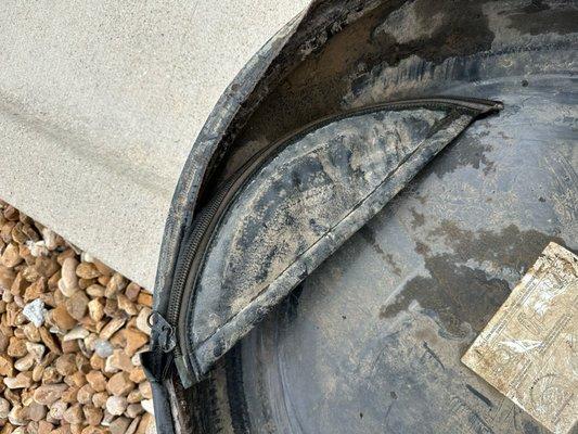 Take 5 Carwash, damage to my Rav4 on July 31, 2025