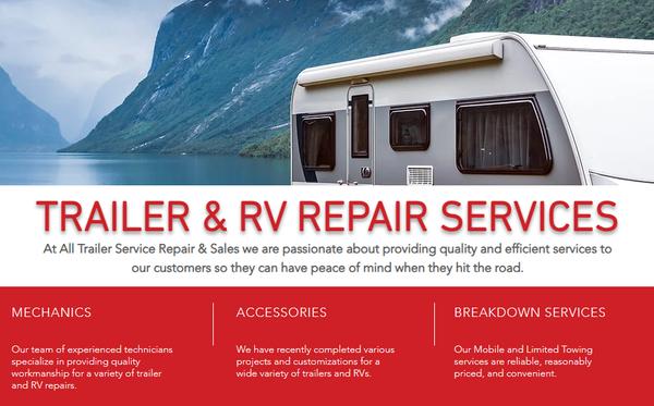 All Trailer Service, Repair and Sales