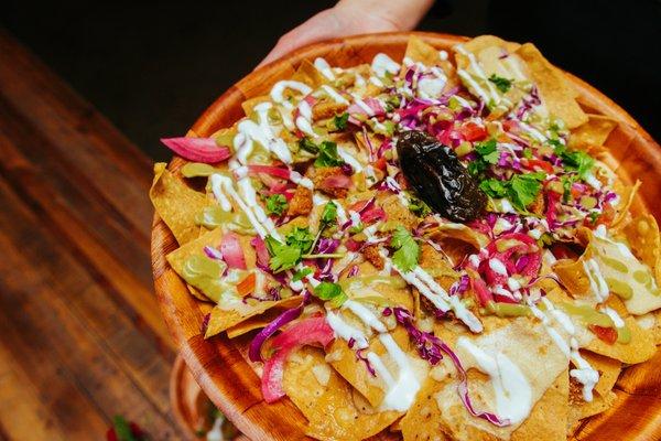Plant-based Nachos