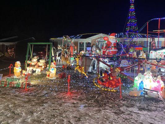 The Awesome Christmas Roller Coaster