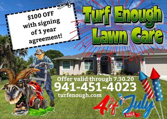 Turf Enough Lawn Care