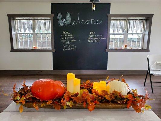 A warm welcome