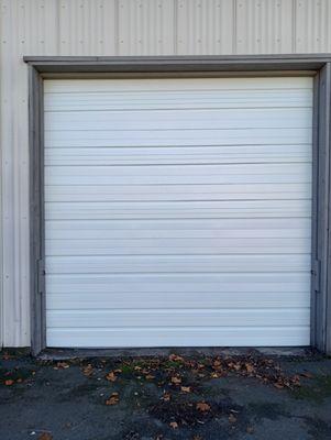 8x8 New Garage Door Installed