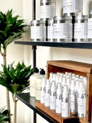 Teas, room sprays, hand wash, etc