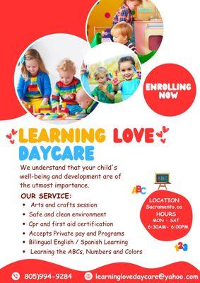 Learning Love Daycare