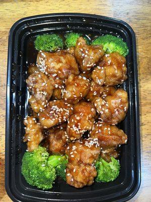 Sesame chicken.