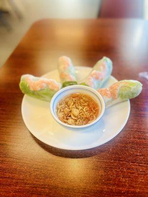 A2. Shrimp and Pork Spring Rolls