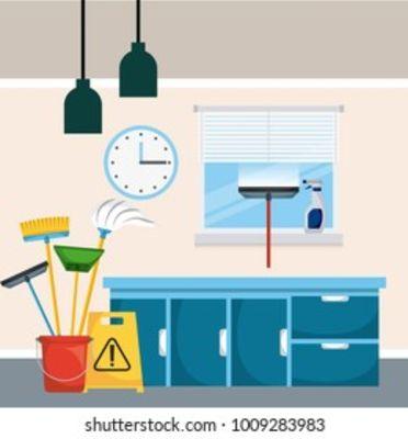 Haciendo magia con la escoba