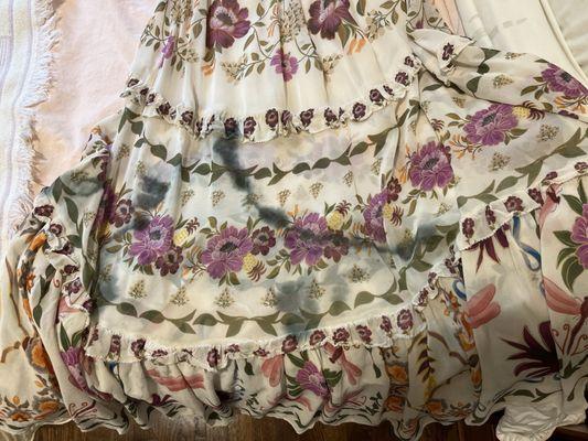 Ruined wedding dress