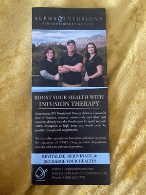 Alpha Infusions