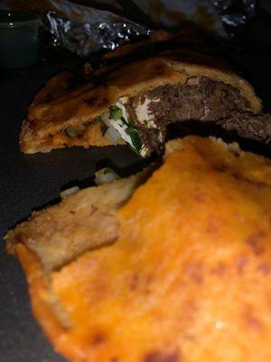 Birra quesadilla order Consome de Birria with it.