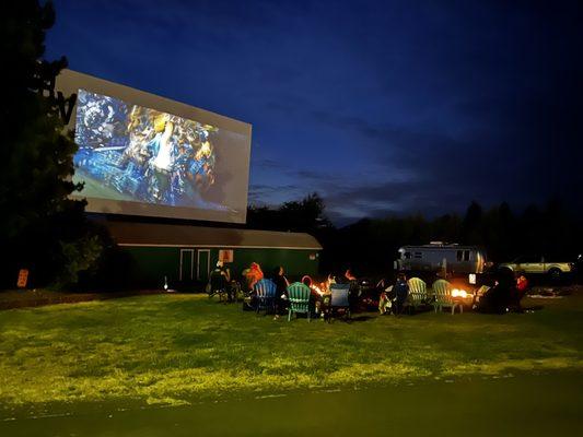 Watching Transformers from the viewing area