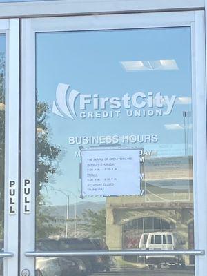 CLEARLY STATES FRIDAY 9am to 6pm