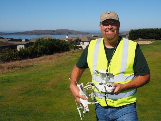 Filming out in Bodega Bay