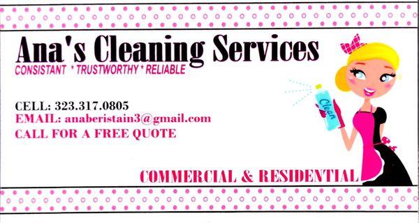 Ana’s Clean Service