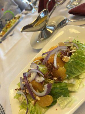 Citrus salad starter size