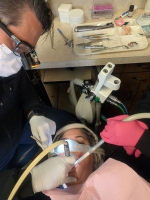 Getting my work done from the best!