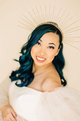 Professional maternity photos of my hair a month later. Still looks amazing!