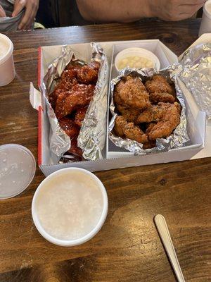 Garlic chicken Sweet and spicy Chicken