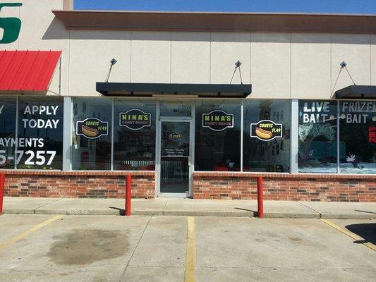 Front of restaurant