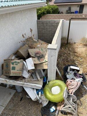 Trash I need hauled away