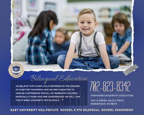 Unlock Your Child's Potential with Bilingual Education at Baby University, Henderson