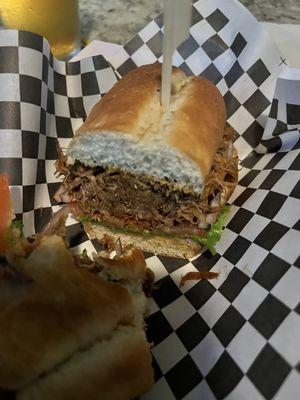 Pulled pork sandwich! So good!!