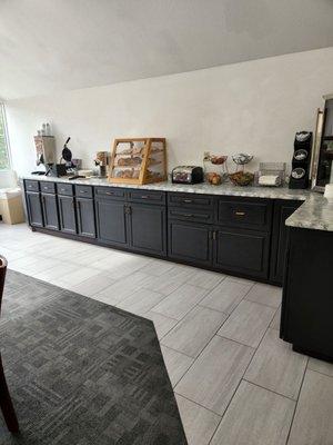 Limited breakfast but not crowded.