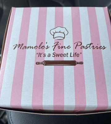 Sweet surprise inside the box.