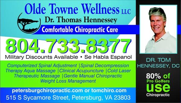 Thomas J Hennessey, DC