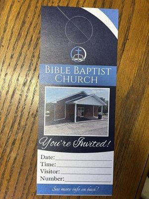 Bible Baptist Church