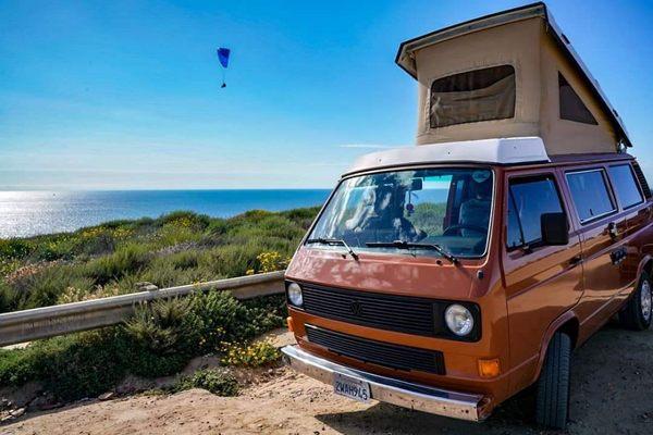 The famous VW Van! What a shot!