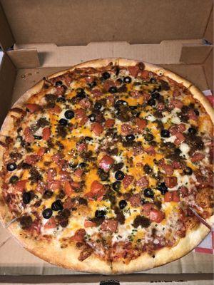 16 inch Specialty Taco Pizza