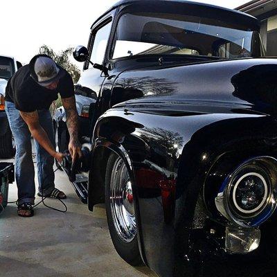 Buff and polish on this beautiful work of art