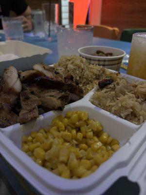 Ended up sending the guys to the food trucks outside because we were starving. That food was good.