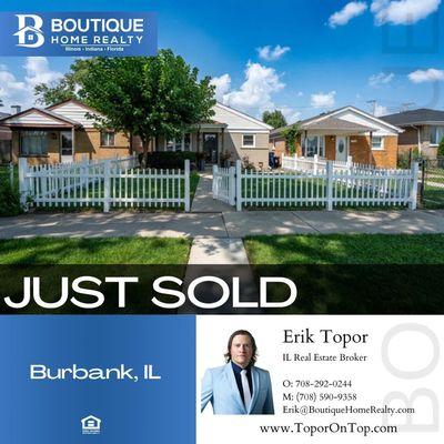 My most recent sold listing. We went from listing to closing in under 2 months, and sold for our asking price.