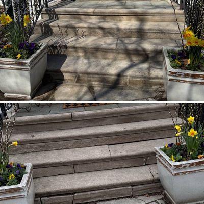 Steps- before and after