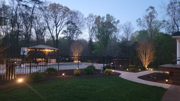 Adding a pool extends your outdoor living space.