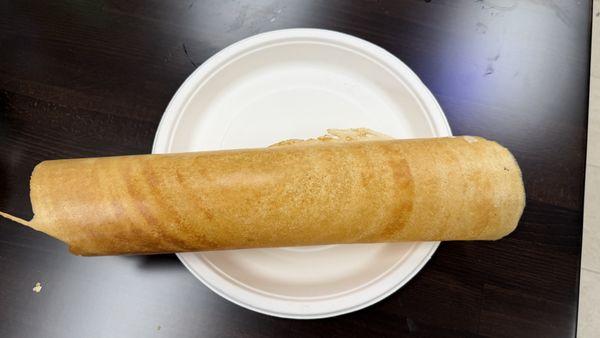 Plain dosa without side