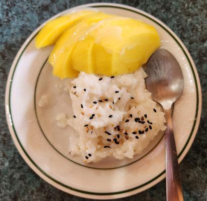Mango Coconut Sticky Rice