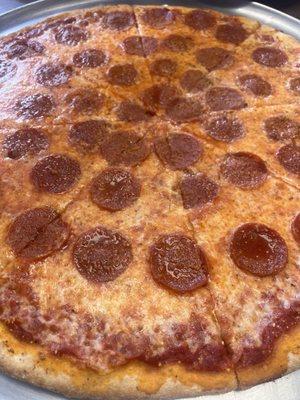 Pepperoni pizza