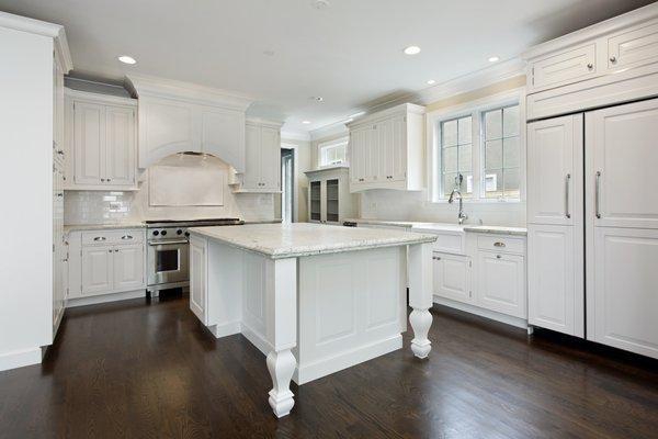 Clean White Kitchen
