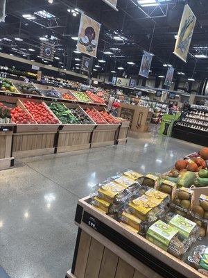 In the vegetable section of Giant Eagle
