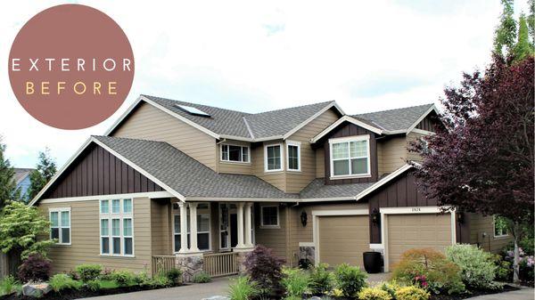 BEFORE: Customer: I don't like the color of my home. Us: Let's change it up!