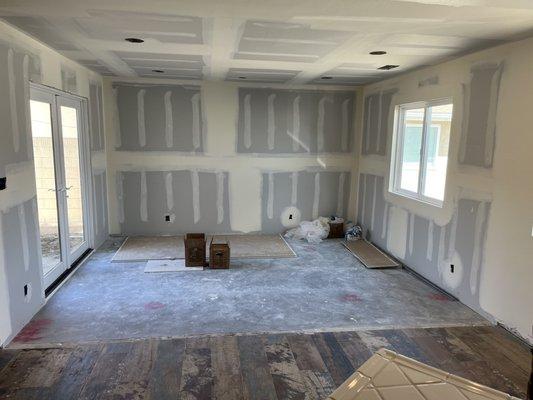 Dining room addition.