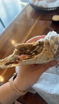 Steak Shawarma Wrap